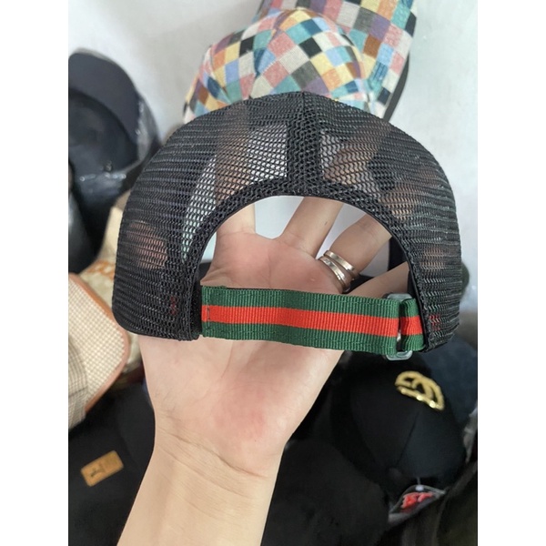 Nón kết nam nữ, mũ lưỡi chai gcc in hình song hổ, rắn cao cấp