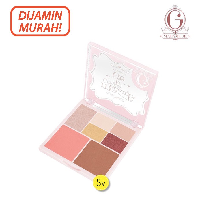 (hàng Mới Về) Bộ Mỹ Phẩm Trang Điểm Madame Gie Madame To Go