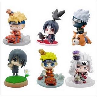 Set 6 mô hình nhân vật trong Naruto độc đáo
