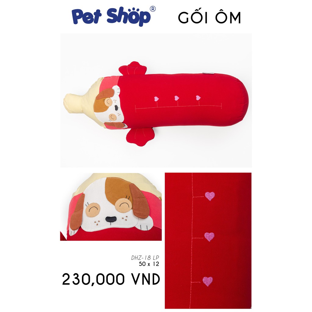 Gối ôm Trẻ Em PET SHOP DHZ-018