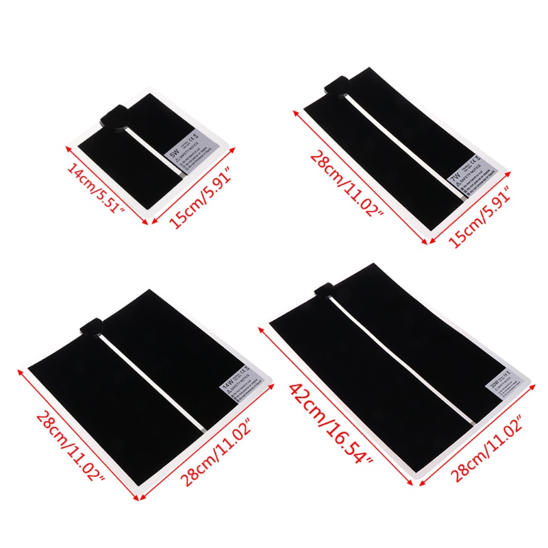 Thảm Sưởi Ấm Cho Bò Sát / Bò Sát / Thằn Lằn / Bò Sát 20W / 14W / 7W / 5W 4