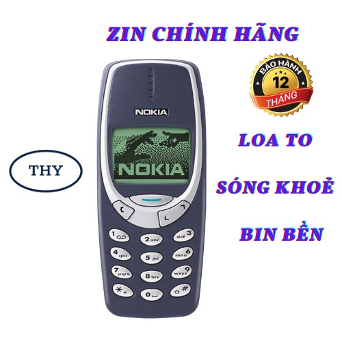 Điện Thoại Nokia 3310 Phổ Thông Zin Chính Hãng Bin Bền Nghe Gọi To Rõ Bảo Hành 12 Tháng | TUÂN HƯNG YÊN