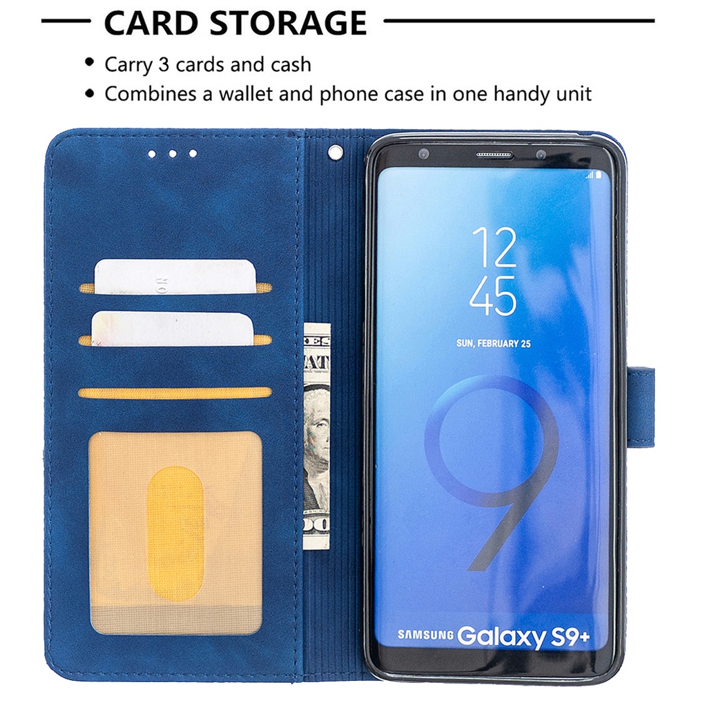 Case for Samsung Galaxy S9 / S9 Plus Ốp Ốp Bao Da Điện Thoại BF005 Cho