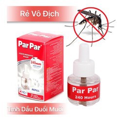 Lọ Tinh Dầu PAR PAR Xông Hơi Cho Máy Xông Tinh Dầu Đuổi Côn Trùng [ Par Par]