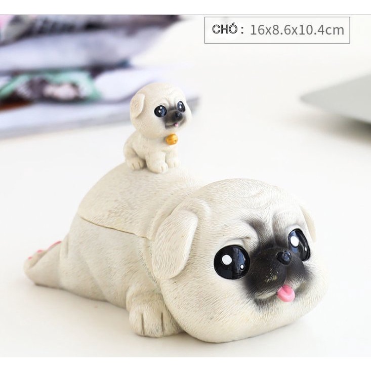 Gạt Tàn Thuốc Lá Hình Thú cao cấp siêu bền, tiện dụng, làm vật trang trí xinh xắn