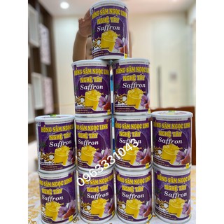 Combo 5 hộp hồng sâm ngọc linh nhụy hoa nghệ tây 400gr