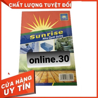 bìa bóng kính mica khổ A4 dày 5mm (kích thước: 20cm x30cm )