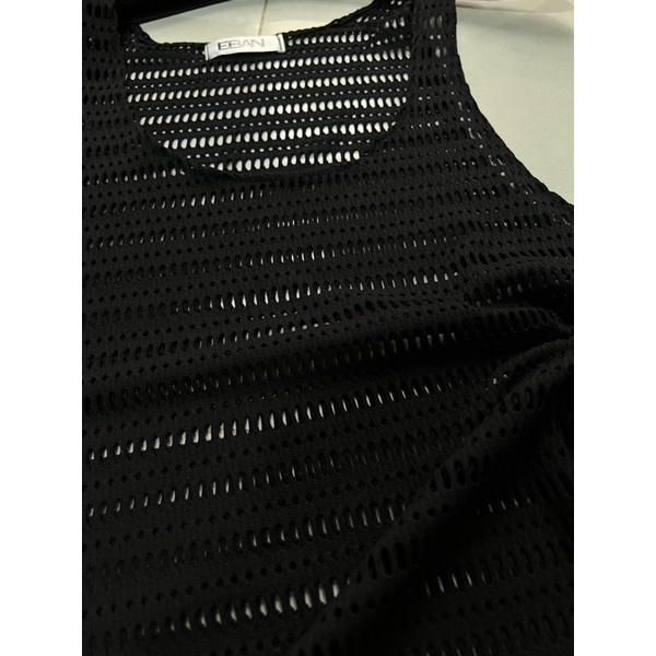 SIAM ÁO BALO LƯỚI ÔM BODY