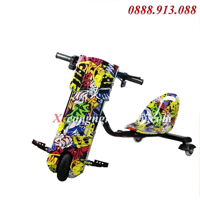 Xe Drift 2 ghế có giảm sóc 36v 2 người ngồi