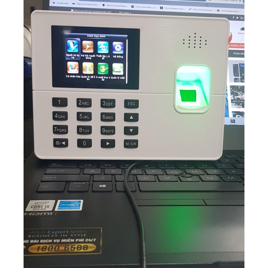 Máy chấm công Ronald Jack 6800Pro 0942736116