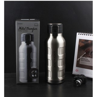 Bình giữ nhiệt bằng thép không gỉ Lock&Lock Bumper Bottle 650ml - [LHC4142SLV]