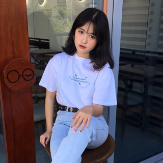 Usthebasic - Áo thun tay lỡ Vitamin Tee