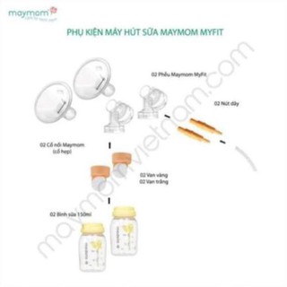 [NVMH] Bộ phụ kiên dùng cho các máy hút đôi Rozabi, unimom...