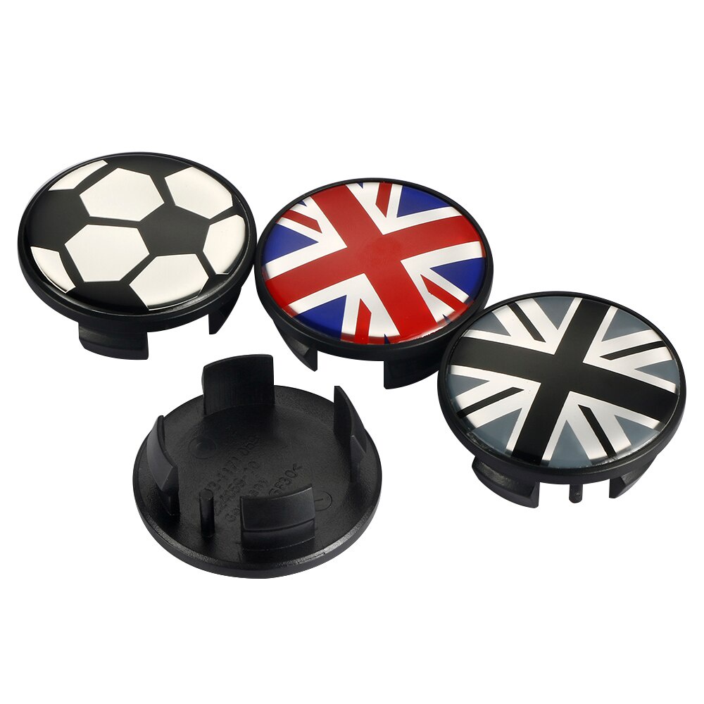 4 Nắp Đậy Trục Bánh Xe Hơi 54mm Bằng ABS Cho Mini Cooper JCW One+ S Countryman R55 R56 R57 R60 R60