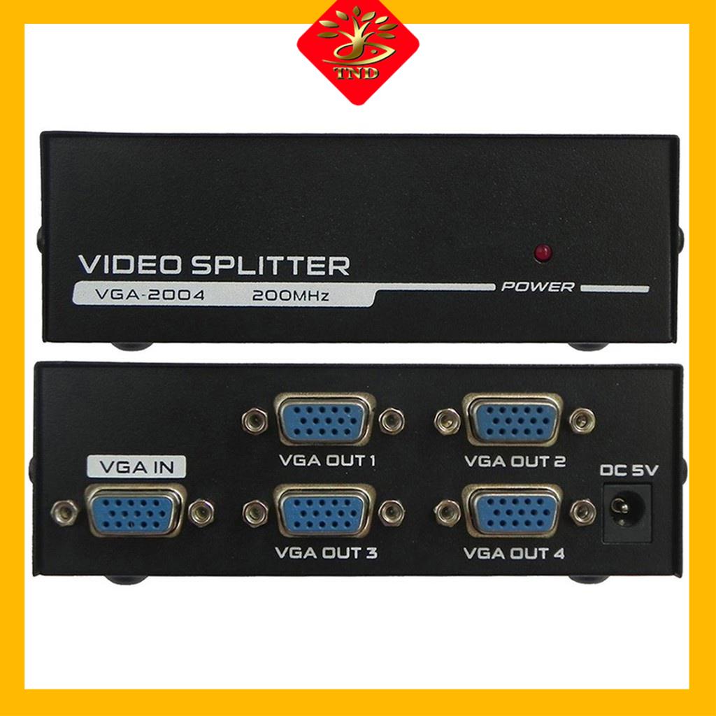 Bộ chia VGA 1/4 ARIGATO Đảm Bảo Chất Lượng.BCV1