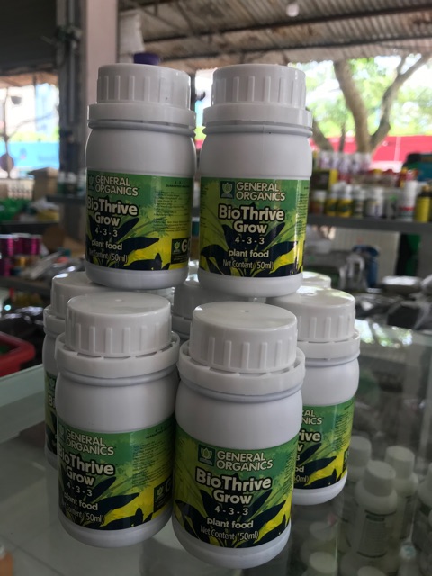 Phân bón hữu cơ Biothrive Grow- chai 50ml
