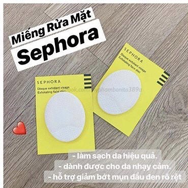 Miếng Rửa Mặt Sephora