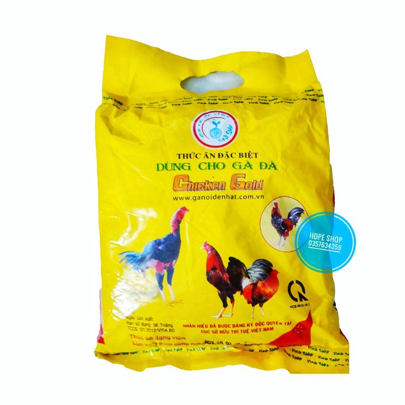 Thức ăn Gà đá Chicken Gold 1kg