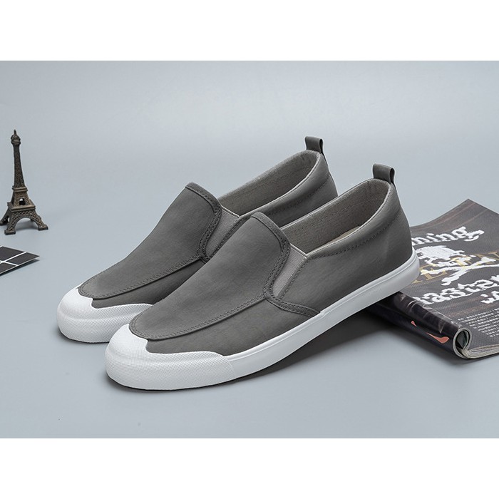 [XẢ KHO, LẺ SIZE] Giày lười nam - Slip on nam vải - Mã A1109 | BigBuy360 - bigbuy360.vn