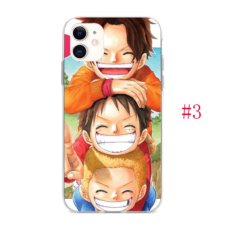 Ốp Điện Thoại Silicon In Hình One Piece Ace Cho Samsung Galaxy A03 A03S A22 4G 5G