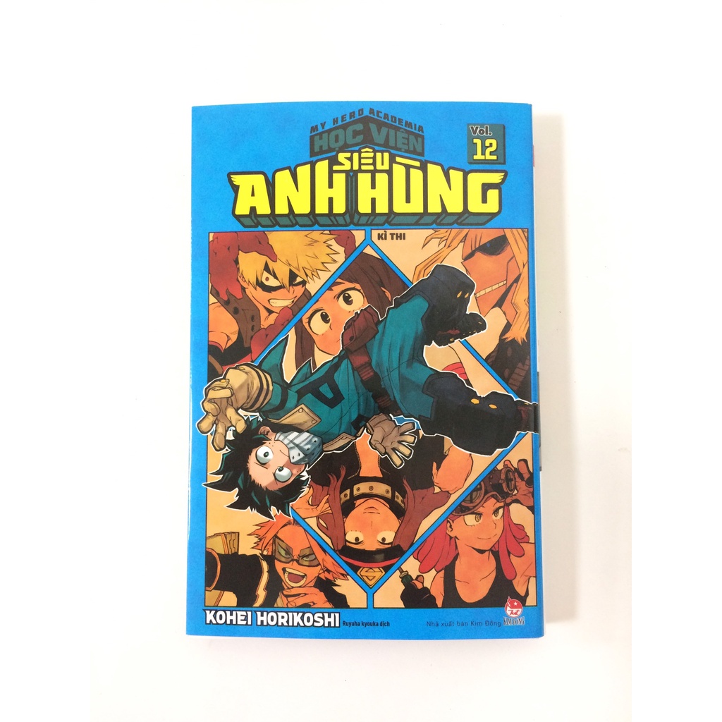 Sách - Học viên siêu anh hùng - Tập 12