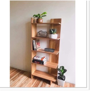 Kệ Góc Tường Gỗ Ép Công nghiệp Cao Cấp Bền Đẹp 5 Tầng kê sách