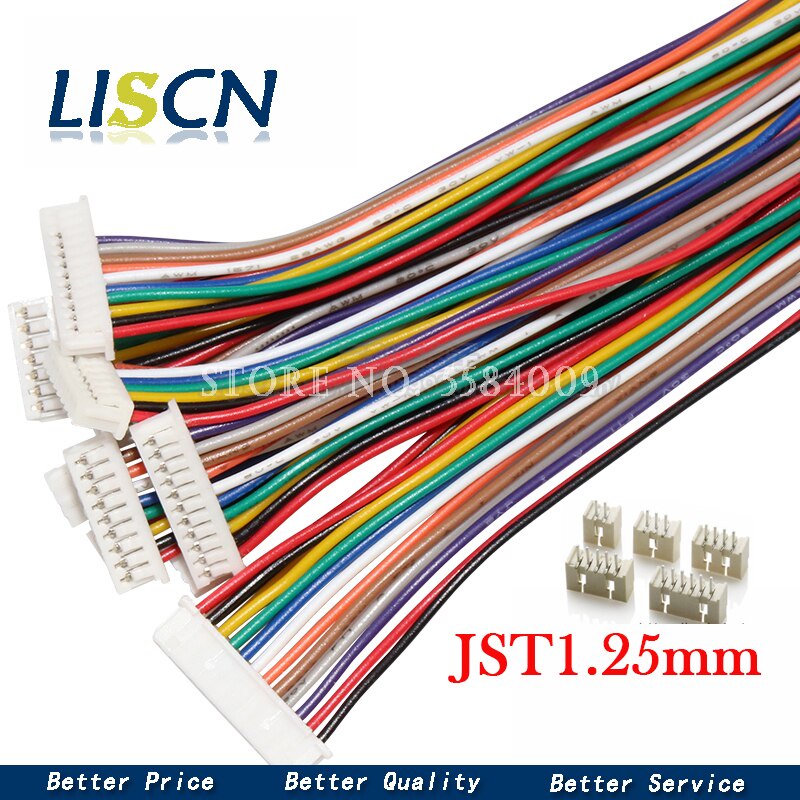 Set 10 Đầu Nối Điện SH1.0 JST1.25 ZH1.5 PH2.0 XH2.54 2/3/4/5/6/7/8/9/10P Chuyên Dụng