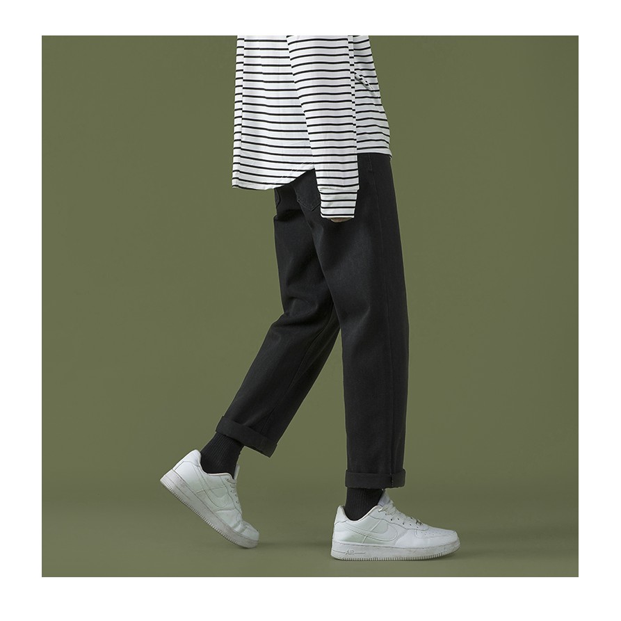 Quần Jean baggy nam  nữ jeans unisex - Thiết kế đơn giãn trẻ trung - phù hợp với giới trẻ | BigBuy360 - bigbuy360.vn