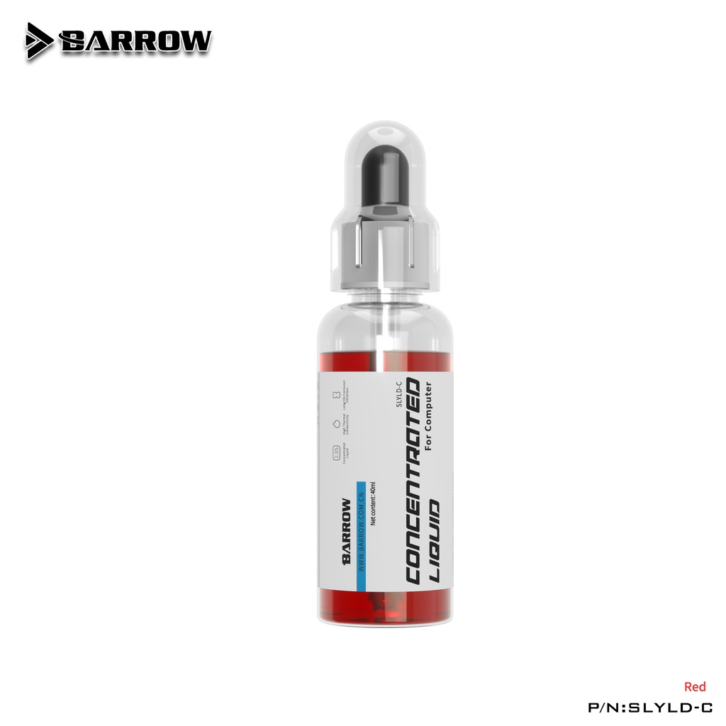 Barrow pecial Chất lỏng làm mát nước đậm đặc Chất lỏng nhiệt khử ion ăn mòn nti cho Máy tính PC 40ML SLYLD-C
