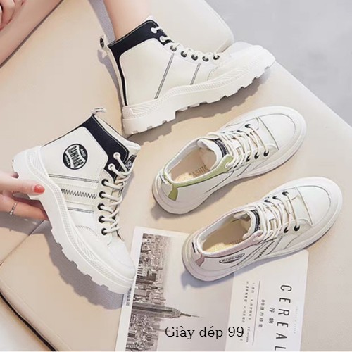 Giày bốt nữ, Boot cao cổ Hàn quốc ulzzang hàng cao cấp 4cm mẫu xinh hàng mẫu hot trend 2021