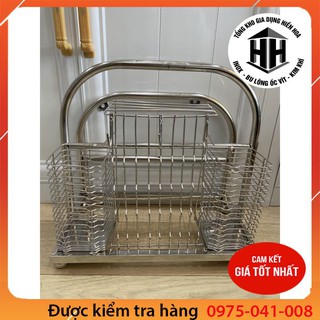 [ giá cực sốc] kệ để dao thớt kèm ống đũa có thể treo hoặc để bàn