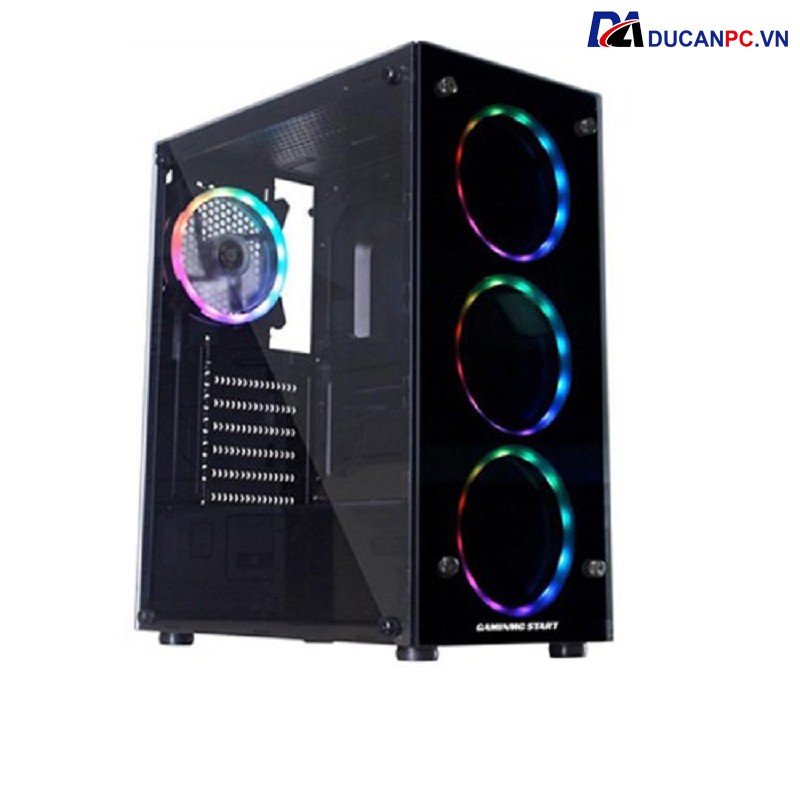 Vỏ Case 2 Mặt Kính Cường Lực Gaming Start GA