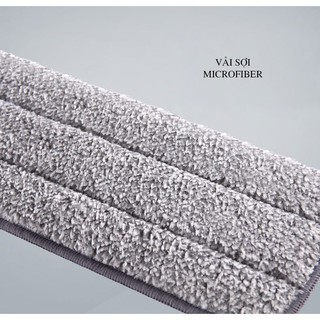 Bông lau bổ sung cây lau nhà đa năng kèm thùng ShopBy MỀM MẠI, KHÔNG gây TRẦY bề mặt LS-CKT-BL