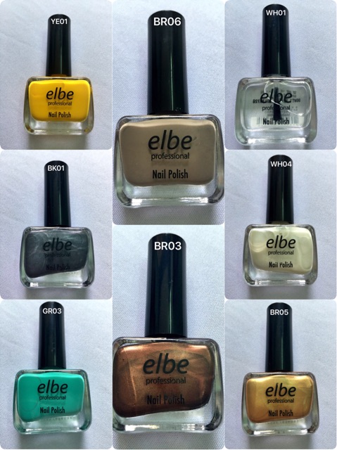 Combo 12 chai Sơn Móng Tay Elbe Hàn Quốc 11ml