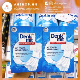 Miếng Giặt Tẩy Trắng Quần Áo Denkmit Hộp - Hàng Đức Chính Hãng