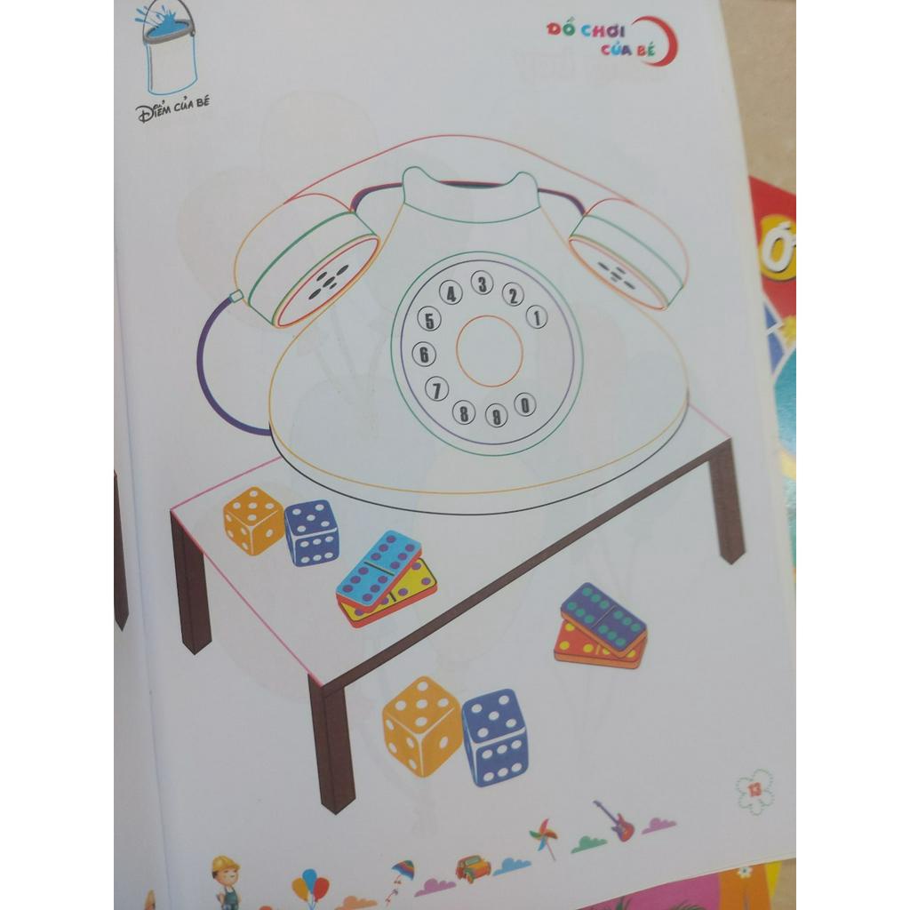 Sách - Thế giới tô màu của bé ( ngẫu nhiên )