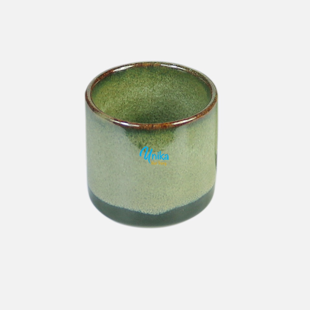 Cốc trụ uống trà cafe gốm sứ cao cấp 7x7 - Ly trà cao cấp - Tách cafe 7x7 Bát Tràng