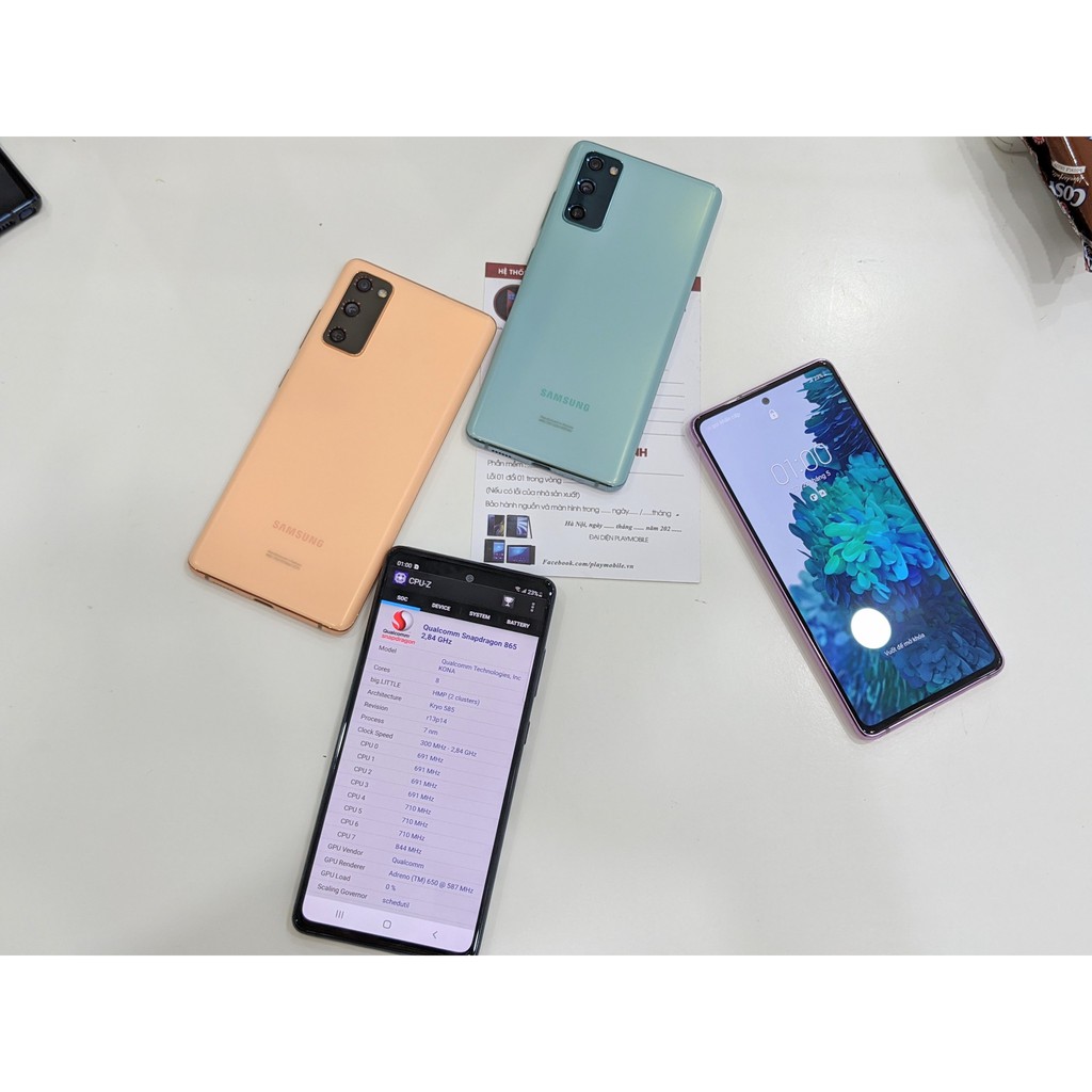 Điện thoại samsung Galaxy S20 Fe 5G | Chip Snap 865 | 6/128GB | Đẹp 99% | Tặng Sạc Chính Hãng