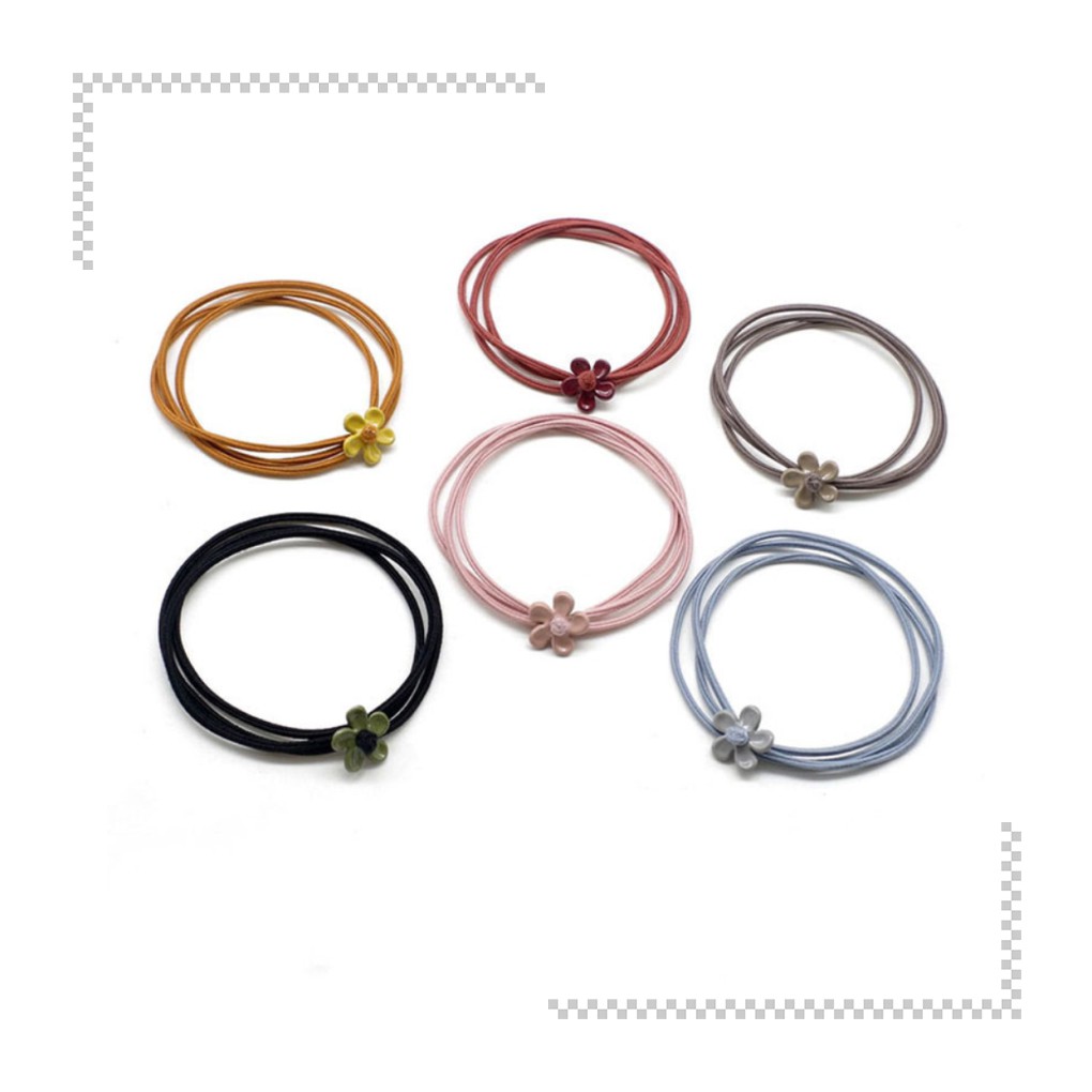 Dây cột tóc co giãn phong cách Hàn Quốc giản đơn B438