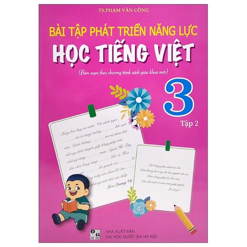 Sách - (Combo 2 tập) Bài Tập Phát Triển Năng Lực Học Tiếng Việt Lớp 3