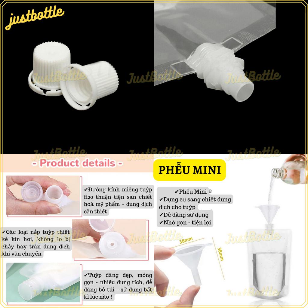 TUÝP CHIẾT MỸ PHẨM NHỰA 30ML 50ML 100ML - TÚI ĐỰNG DẦU GỘI SỮA TẮM / BỘ CHAI TRIẾT MỸ PHẨM DUNG DỊCH MINI NHỎ GỌN