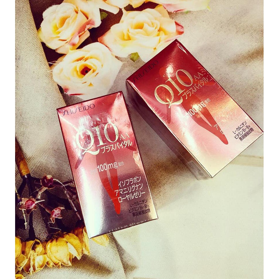 Viên uống đẹp da Shiseido Coenzyme Q10 AA 100mg