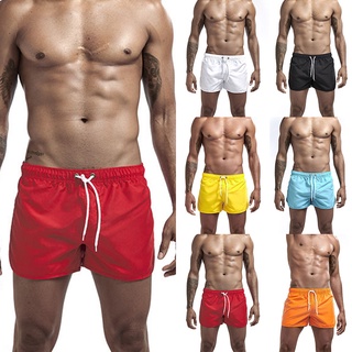 Quần Short Đi Biển Chất Liệu Polyester Nhanh Khô Nhiều Màu Sắc Thời Trang Mùa Hè Cho Nam