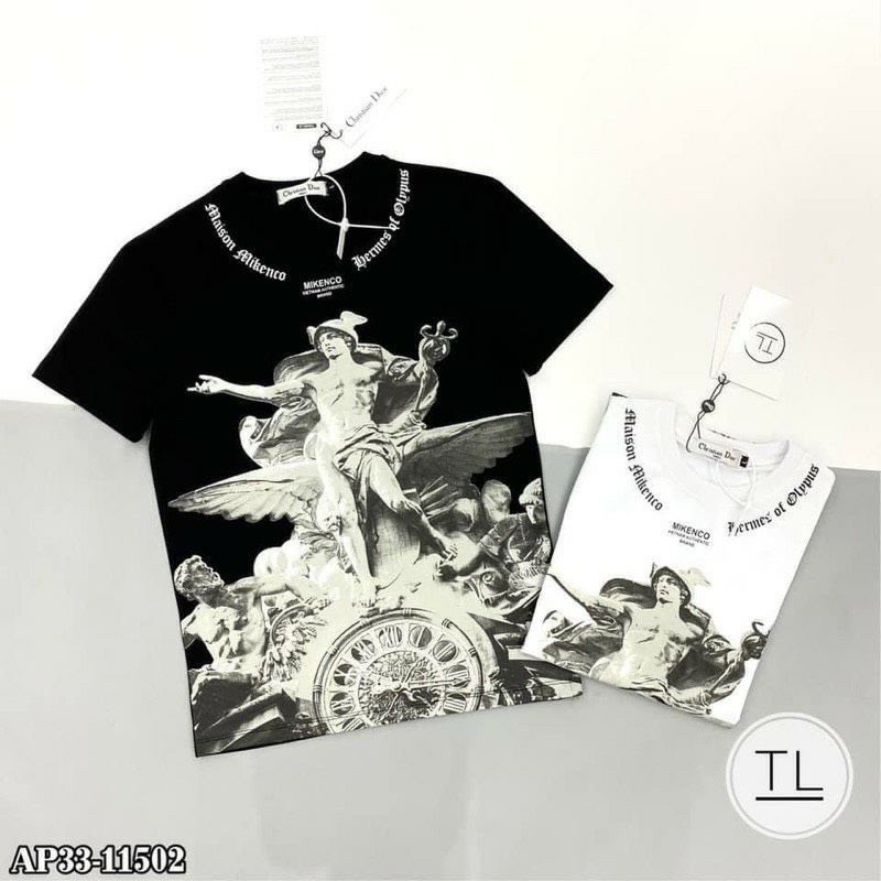 Áo Thun Tay Lỡ, Áo Hè Nam Nữ Mikenco Hình Nam Thần Cực Chất, Vải Mát Thấm Hút Mồ Hôi