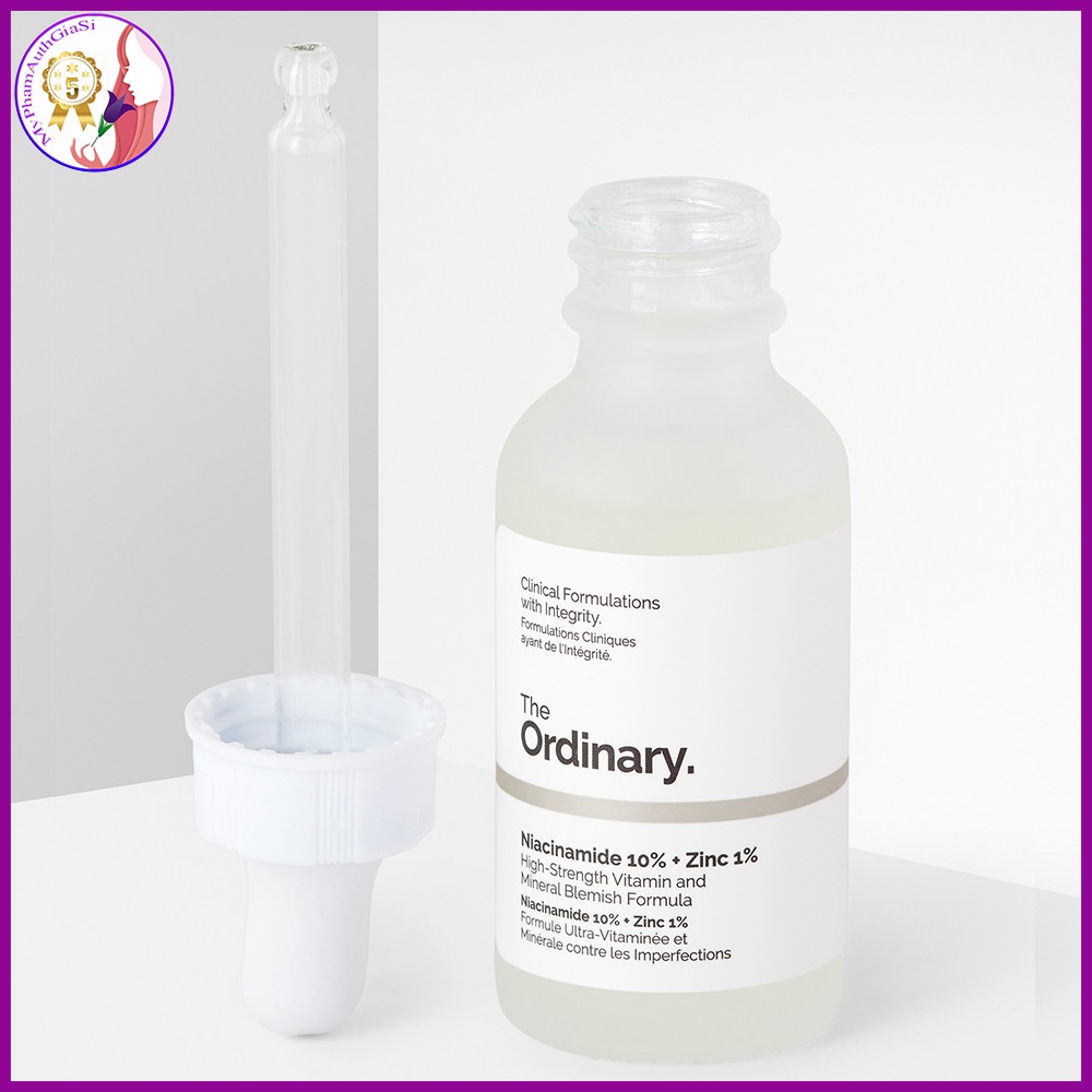 Tinh chất the ordinary ngăn ngừa giảm mụn thâm niaciaminde 10% + zinc 1% 30ml