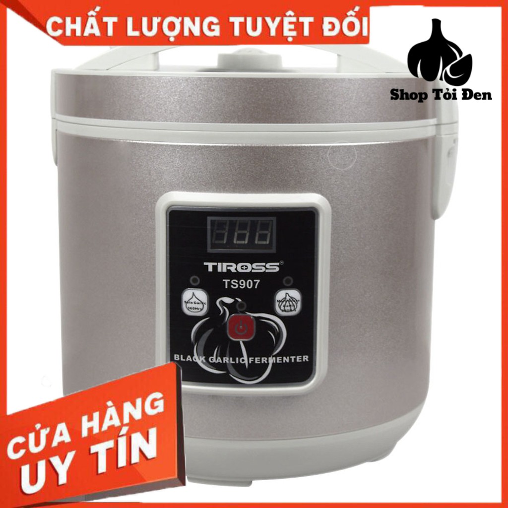 Nồi Làm Tỏi Đen,  Máy Làm Tỏi Đen TIROSS TS907 (90W) - Bạc - Hàng chính hãng