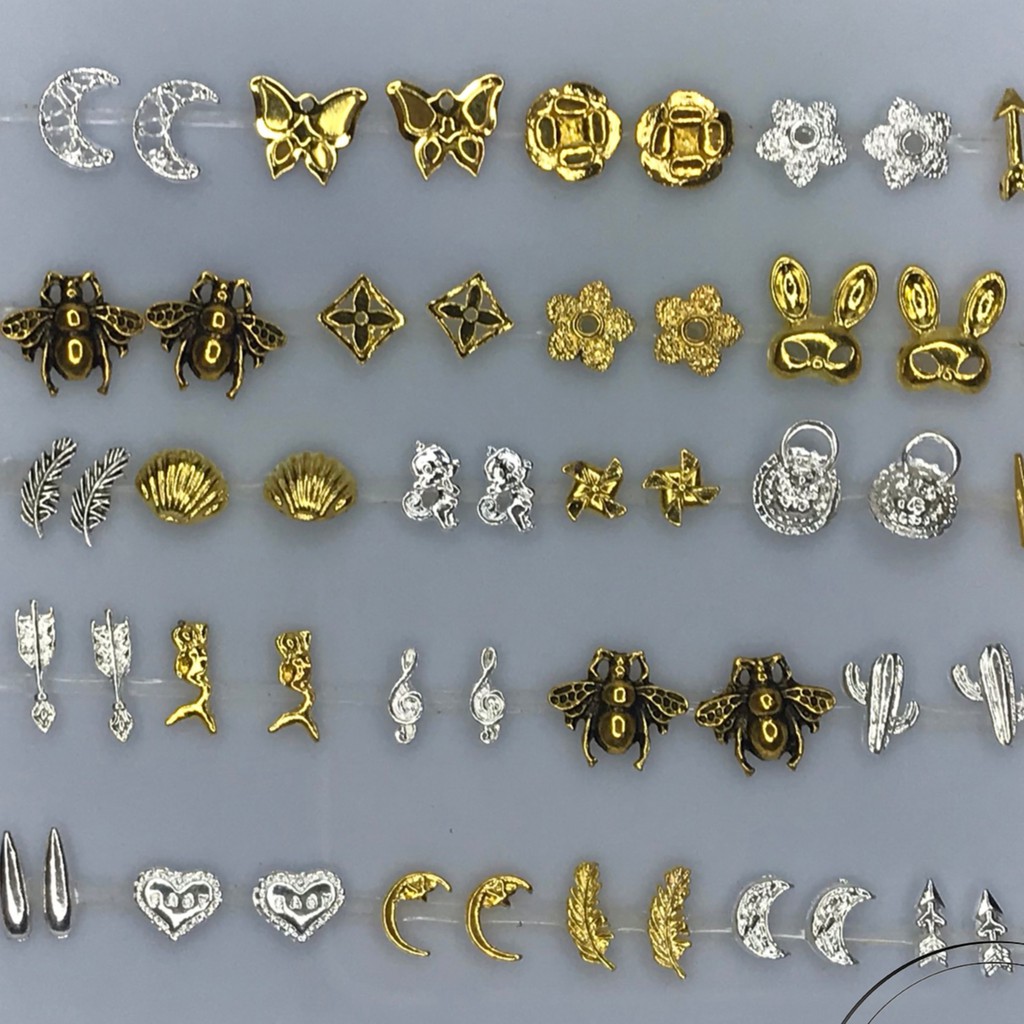 Phụ Kiện Nail - Combo Charm Trang Trí Móng Cao Cấp