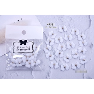 Charm nơ chấm nhũ trang trí đính móng ( bán lẻ 1 cái )