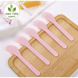 [SIÊU RẺ]Que Nhựa Trộn Bột Và Đắp Mặt Nạ - Muỗng Thìa Nhựa Trộn Mask Tiện Dụng