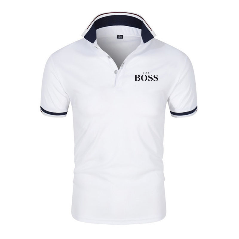 Hugo Boss áo polo Thời Trang Cao Cấp Cho Nam